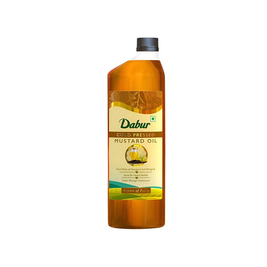Dabur Cold Pressed Mustard Oil : 1 ltr