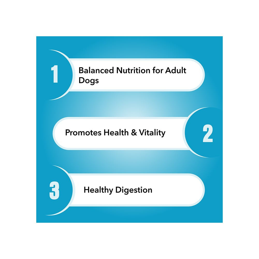 PurePet Chicken and Vegetables Dry Food Adult : 9 kg