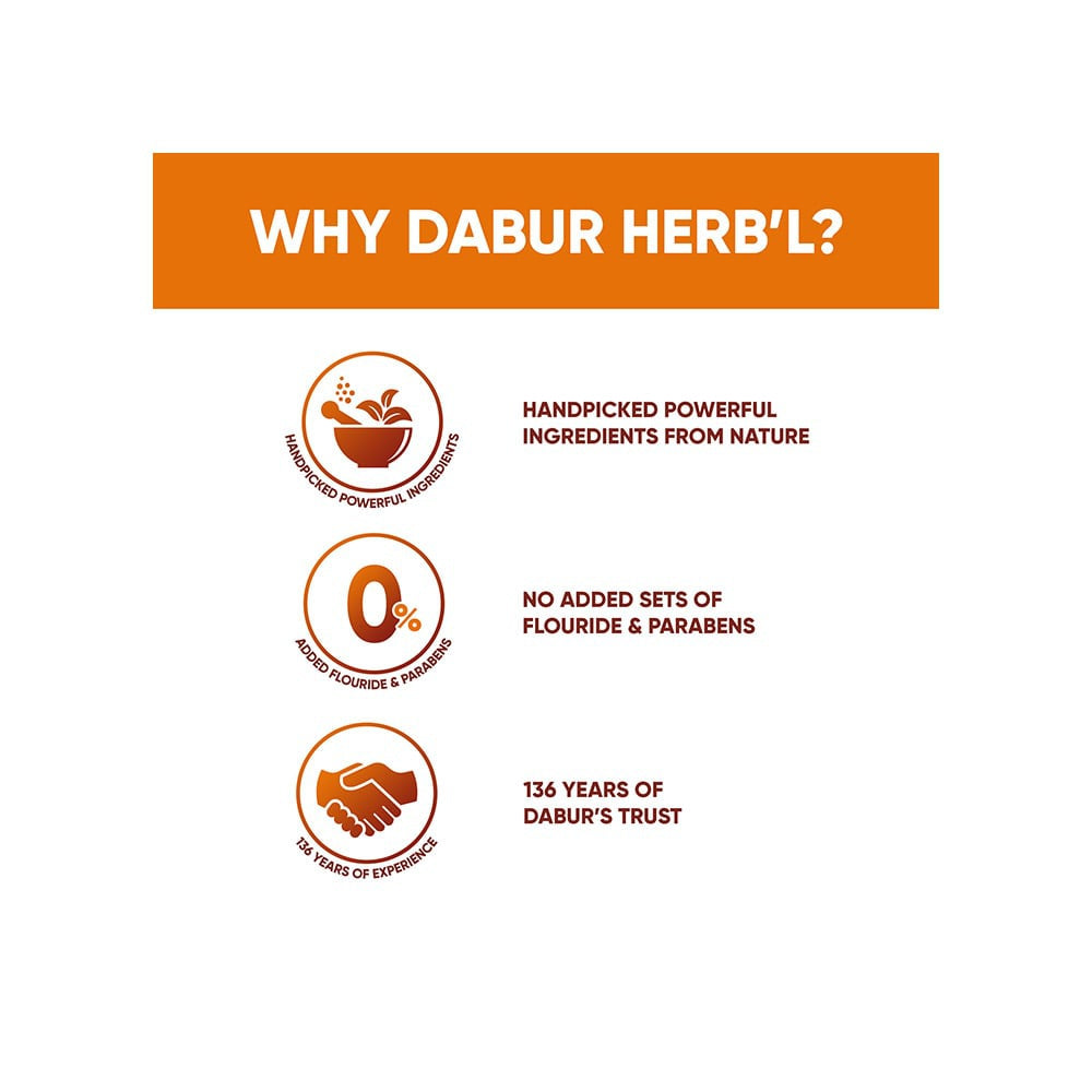 Dabur Clove Cavity Protection Herbal Toothpaste : 200 g
