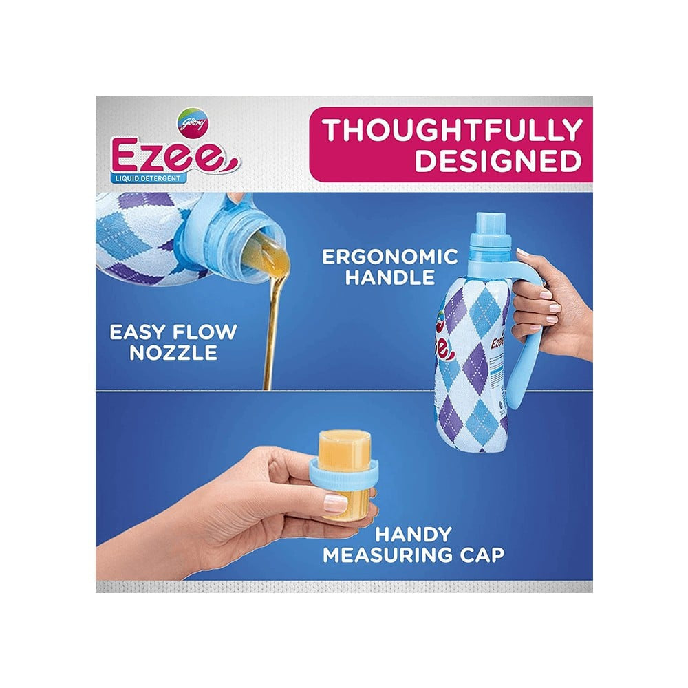 Godrej Ezee Woollen Liquid Detergent For Winterwear- Chiffon & Silks : 2 kg