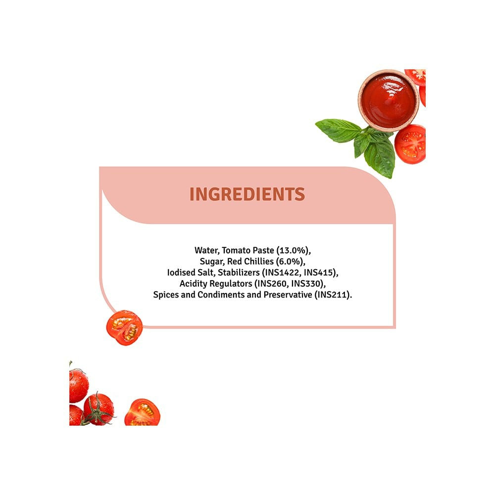 Veeba Chef's Special Hot Sweet Tomato Chilli Sauce : 450 g
