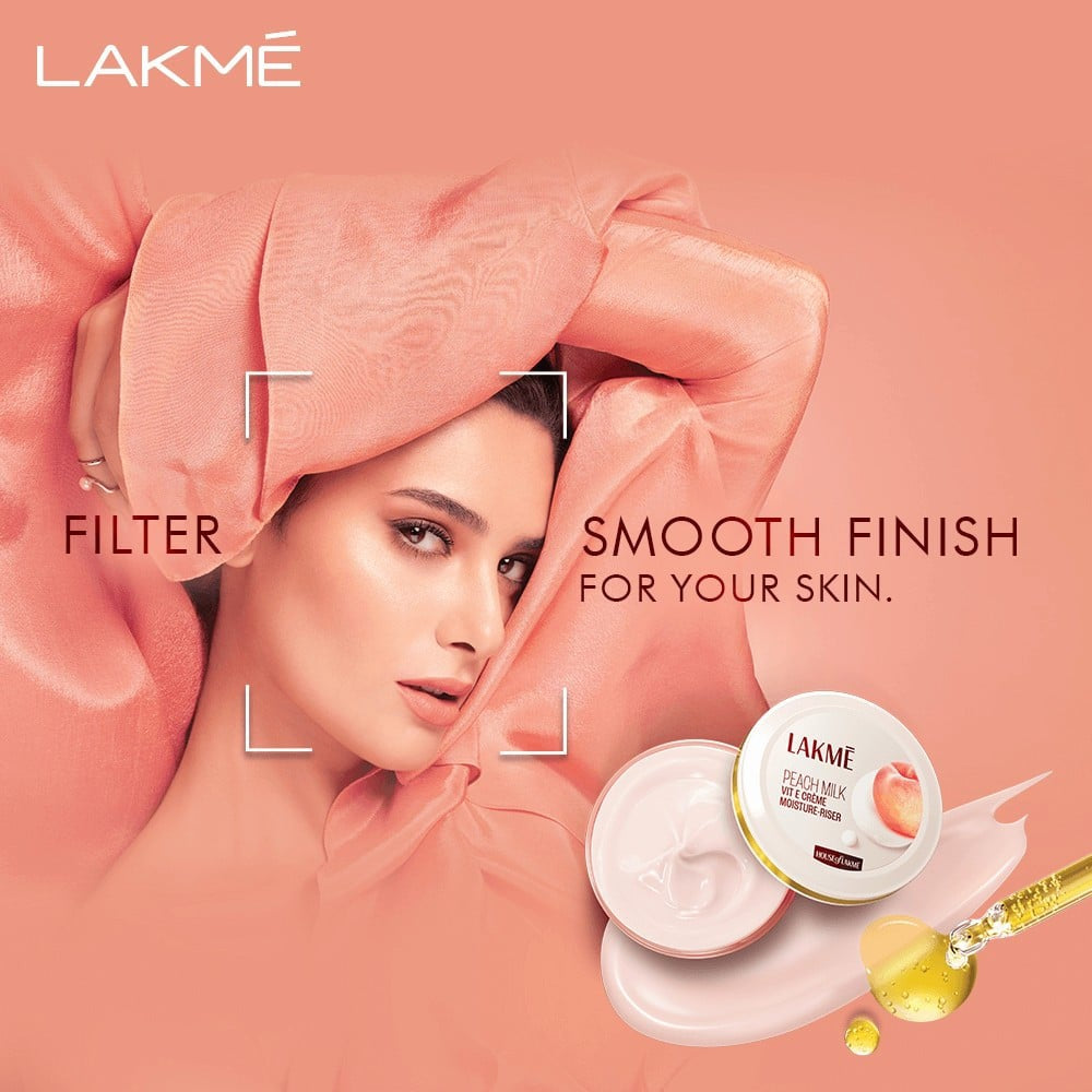 Lakme Peach Milk Soft Moisturizing Cream : 100 g