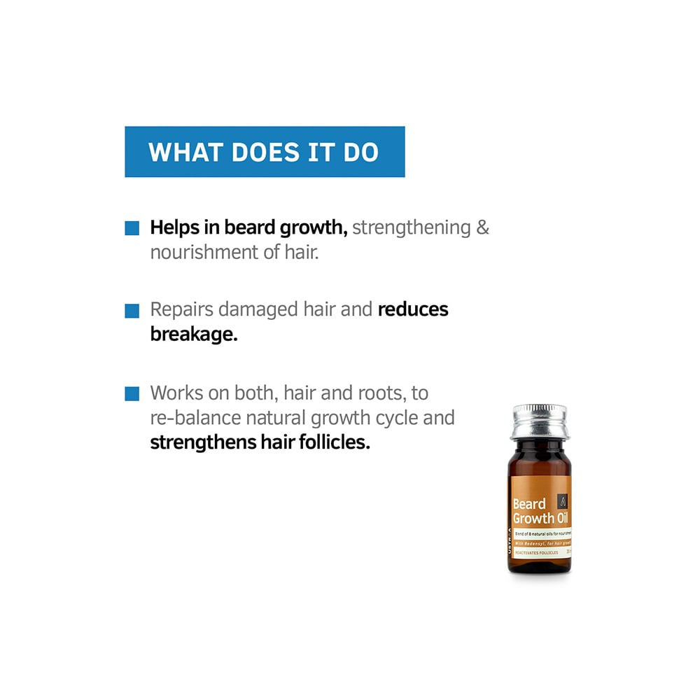 Ustraa Beard Growth Oil : 35 ml