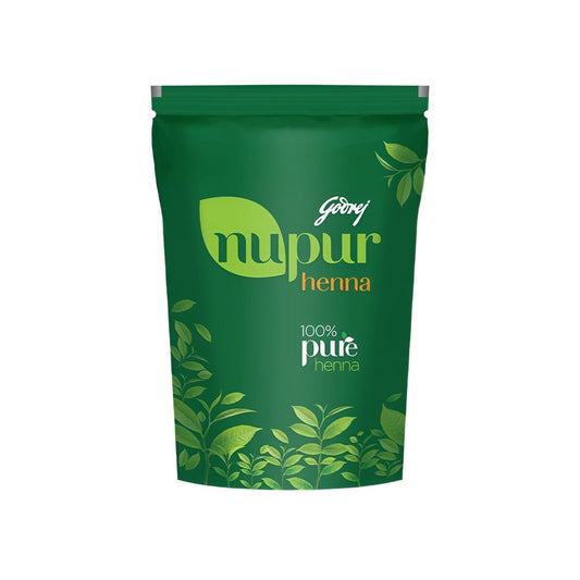 Godrej Nupur 100 % Pure Henna Hair Colour / Mehendi : 200 g