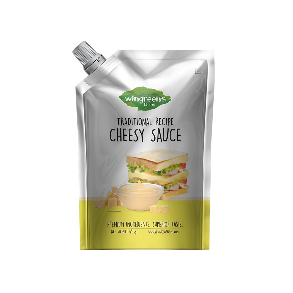Wingreens Farms Cheesy Sauce : 450 g