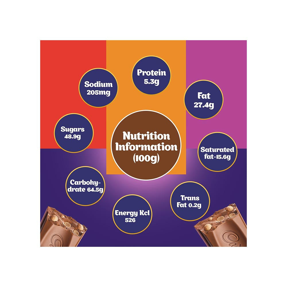 Cadbury Dairy Milk Crispello Wafer Chocolate - Pack of 3 : 3 x 35 g