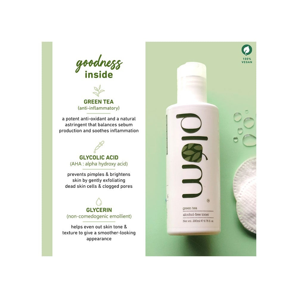 Plum Green Tea Alcohol-Free Toner : 200 ml