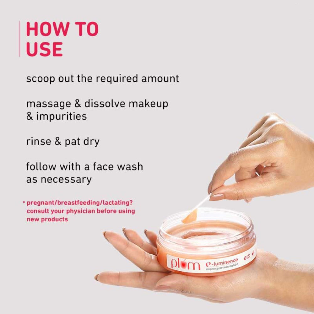 Plum E-Luminence Simply Supple Cleansing Balm : 90 g