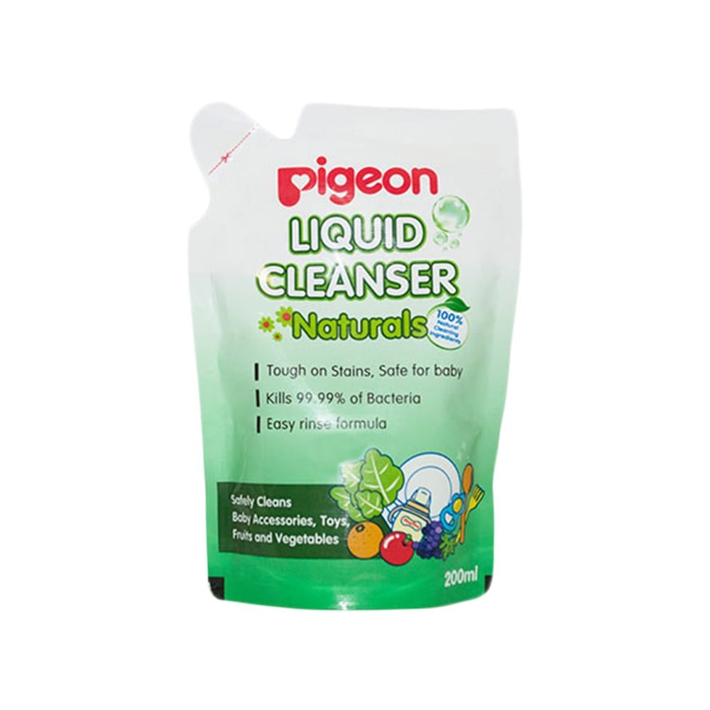 Pigeon Baby Naturals Baby Liquid Cleanser - Refill : 200 ml