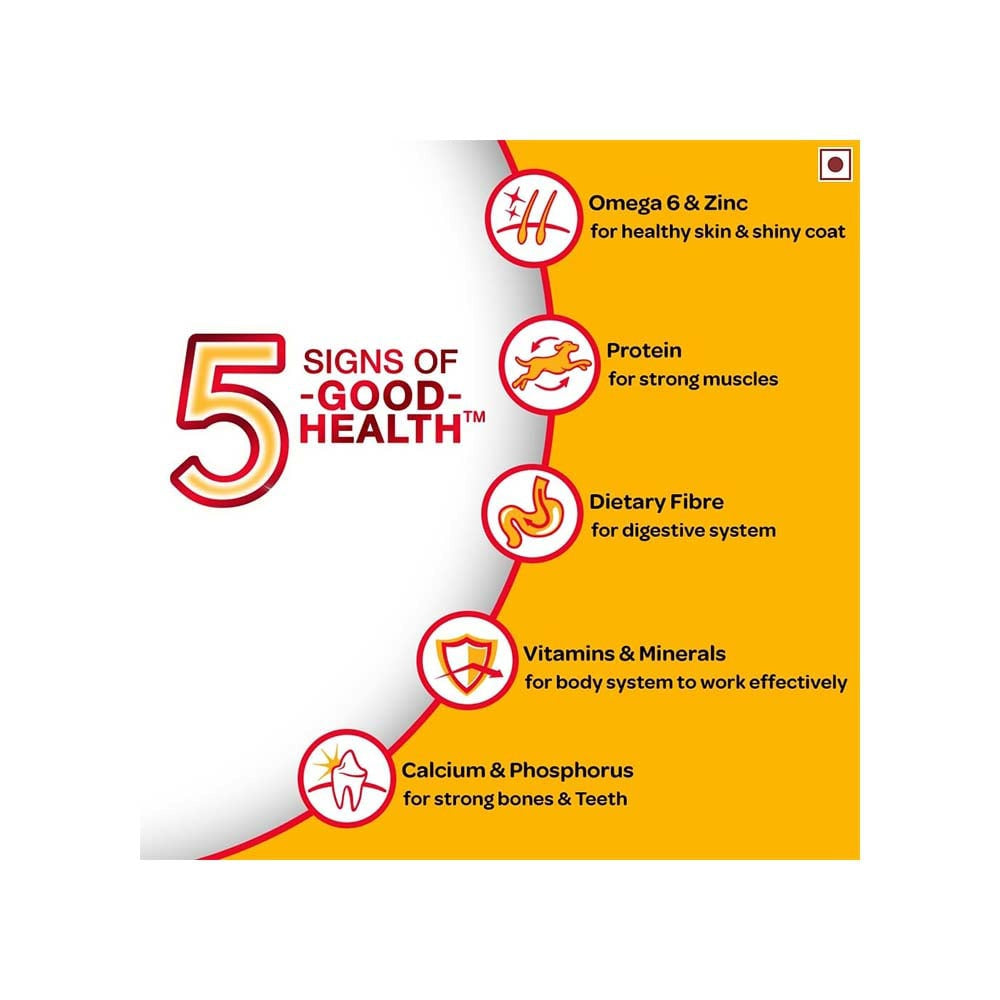 Pedigree Adult Dog Wet Food -Grilled Liver Chunks Flavour in Gravy with Vegetables : 70 g