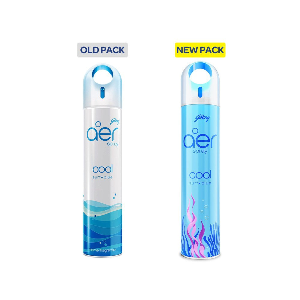 Godrej Aer Cool Surf Blue Room Freshener - Pack of 2 : 2 x 220 ml