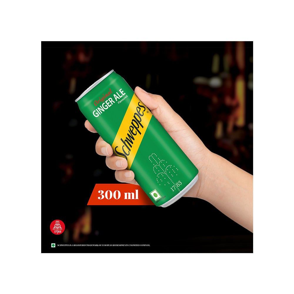 Schweppes Ginger Ale - Pack of 6 : 6 x 300 ml
