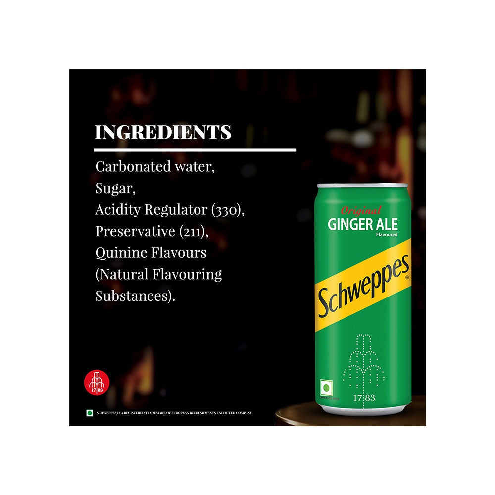 Schweppes Ginger Ale - Pack of 6 : 6 x 300 ml