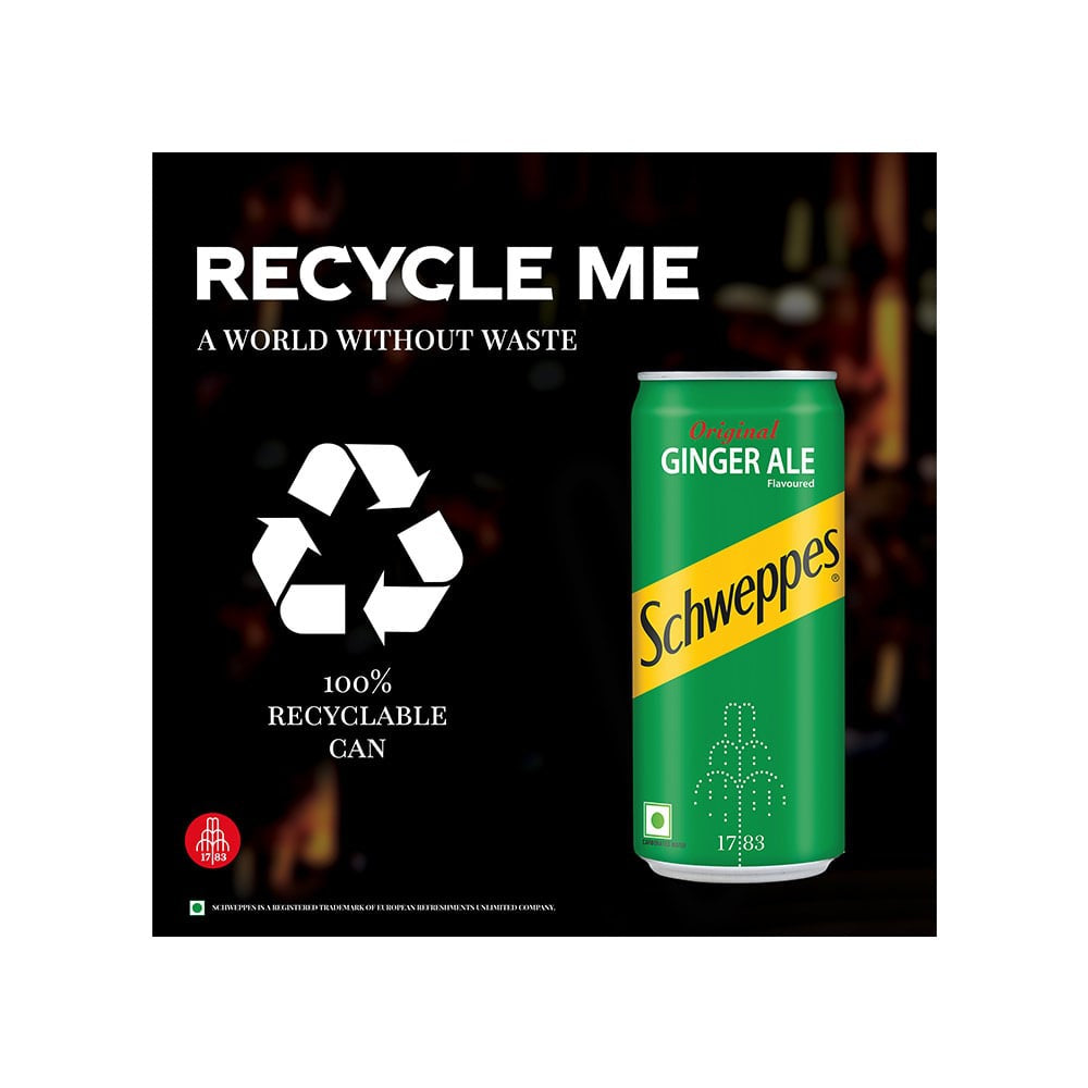 Schweppes Ginger Ale - Pack of 6 : 6 x 300 ml