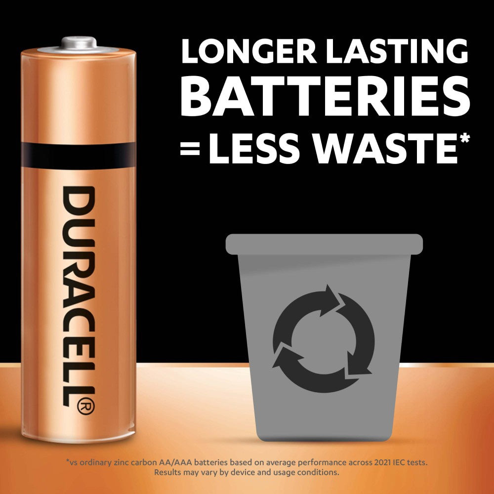 Duracell AA Alkaline Battery : 1 pack (4 pieces)
