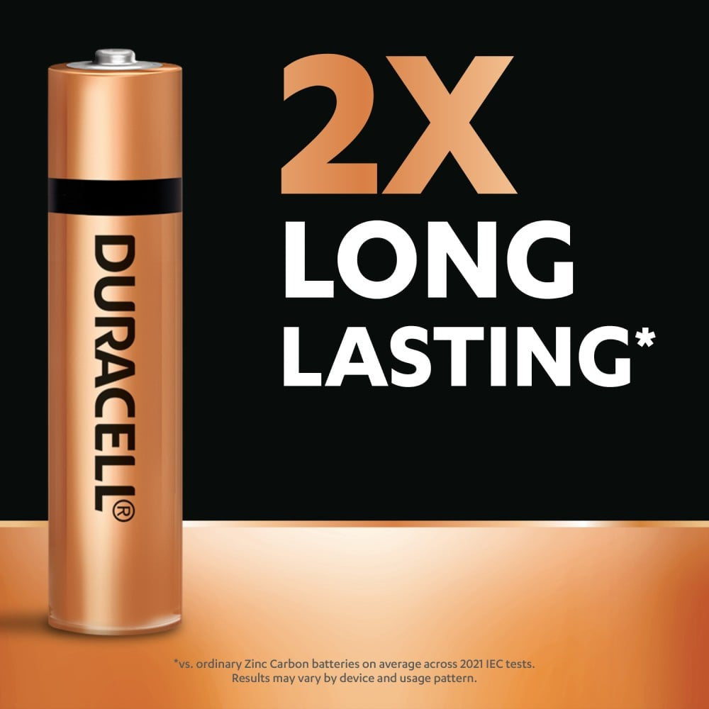 Duracell AAA Alkaline Battery : 1 pack (4 pieces)