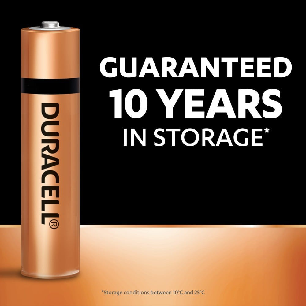 Duracell AAA Alkaline Battery : 1 pack (4 pieces)