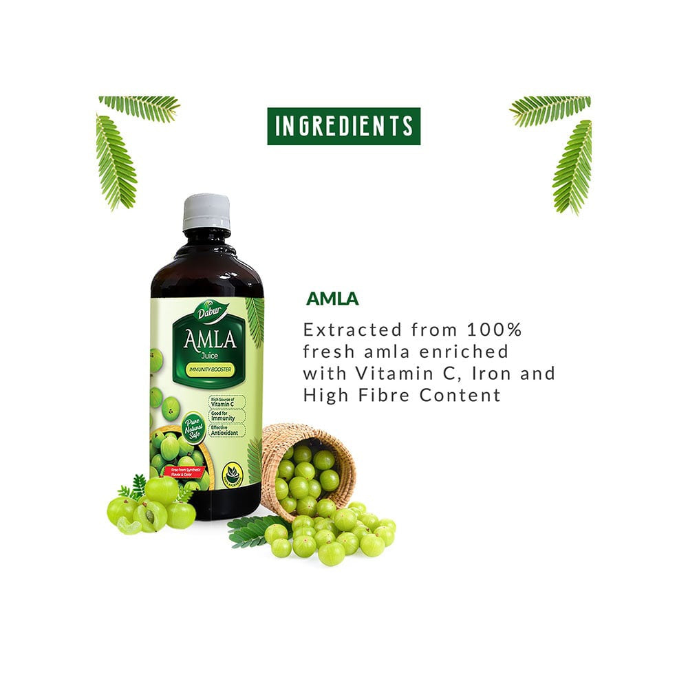 Dabur Amla Immunity Booster Herbal Juice : 1 ltr