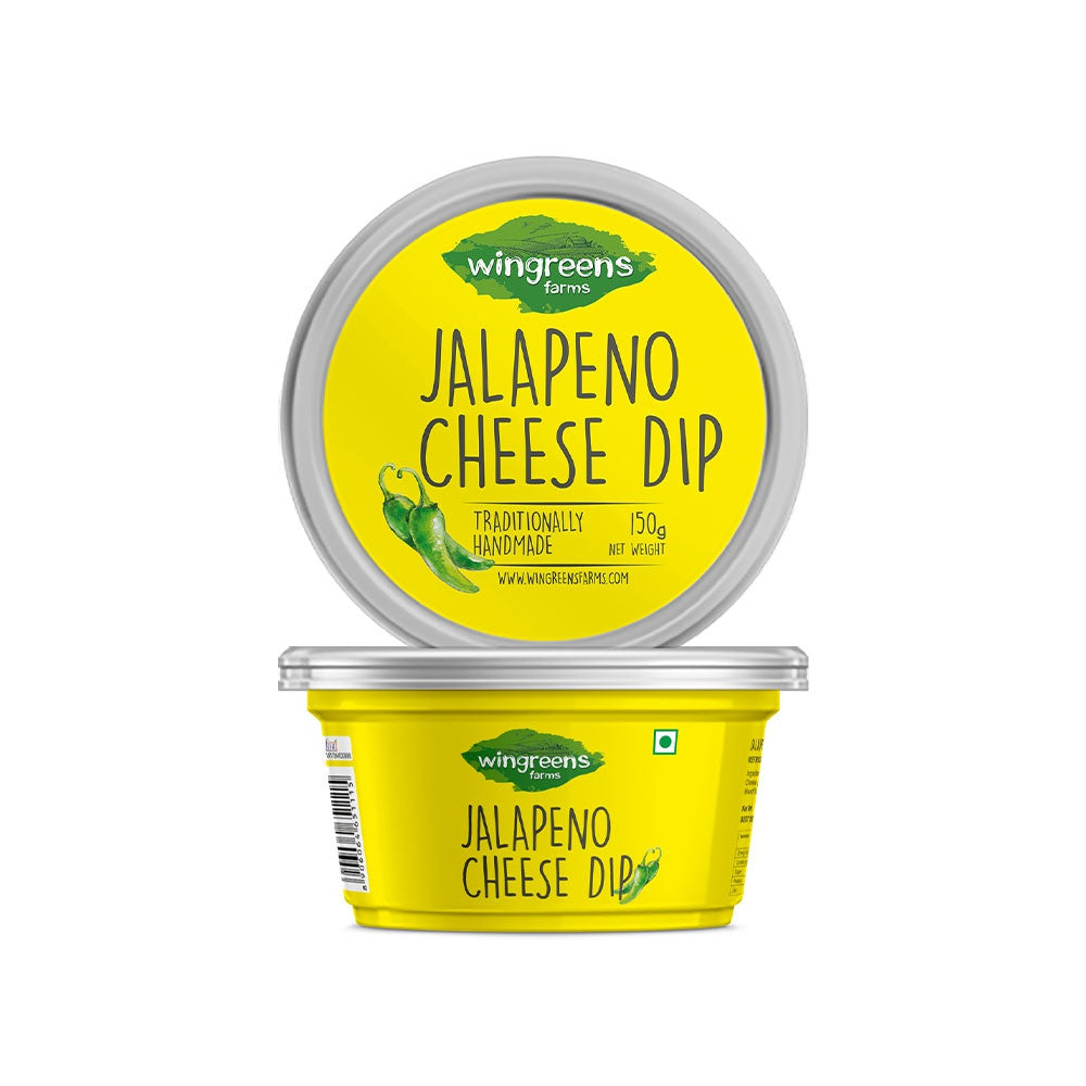 Wingreens Farms Jalapeno Cheese Dip - Pack of 2 : 2 x 150 g
