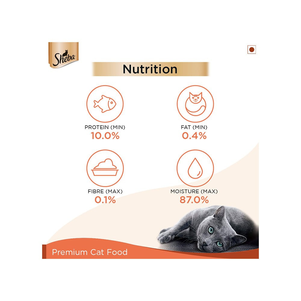 Sheba Rich - Fish with Sasami Wet Cat Food : 12 x 35 g