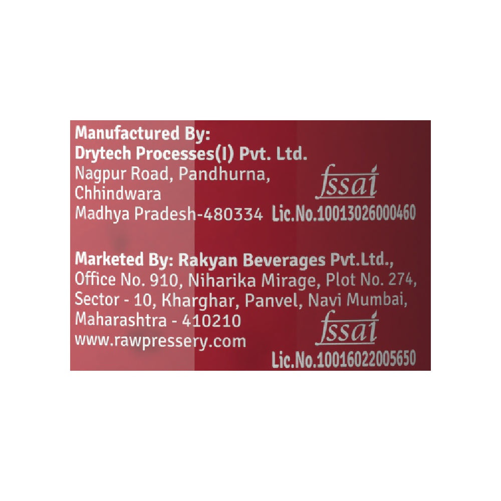 Raw Pressery Pomegranate Juice - Pack of 2 : 2 x 1 ltr