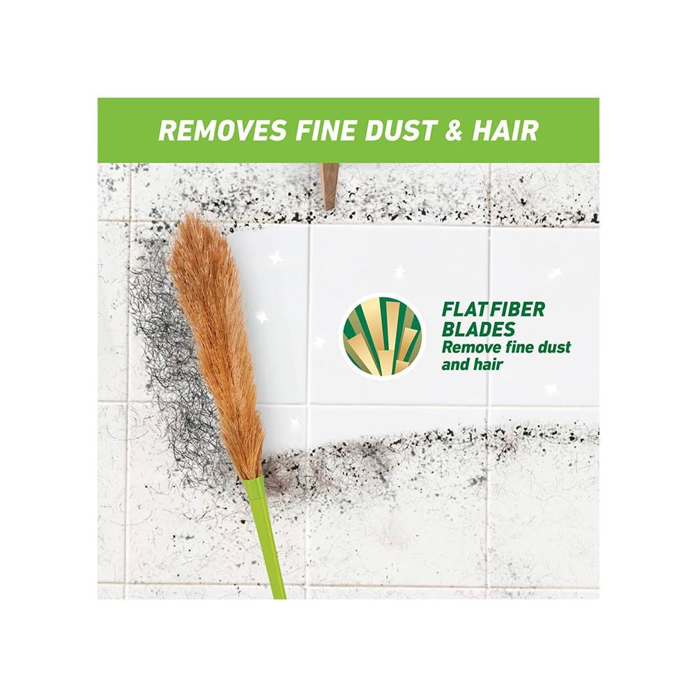 Scotch Brite Non Dust Broom / Jhadu (Fiber Blades) : 1 unit