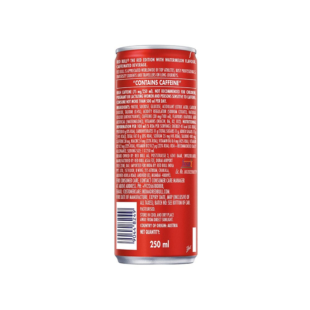 Red Bull Energy Drink - The Red Edition : 250 ml