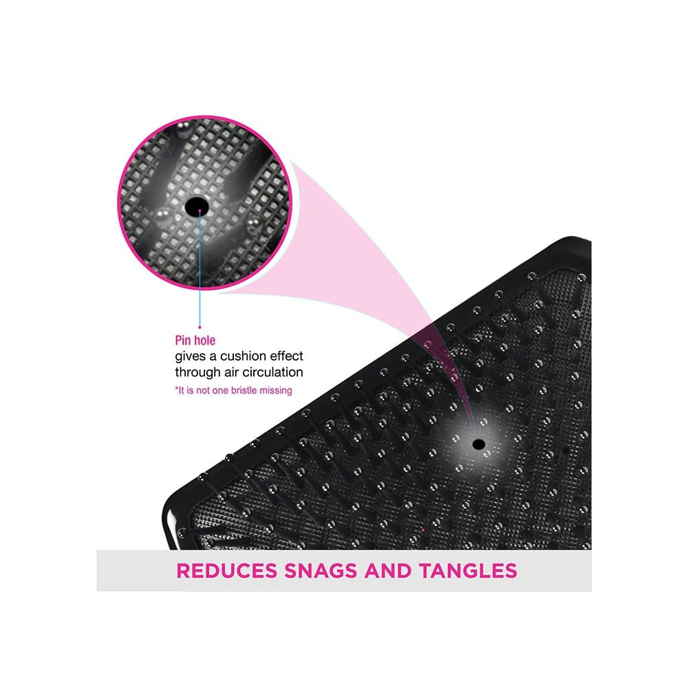 Vega Paddle Hair Brush - 8586 (Black) : 1 unit