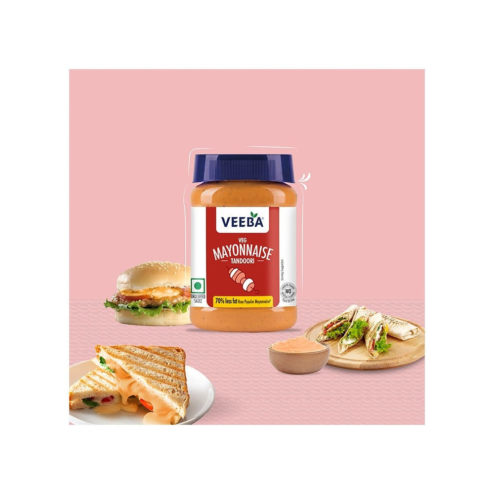 Veeba Eggless Tandoori Flavoured Mayonnaise : 250 g