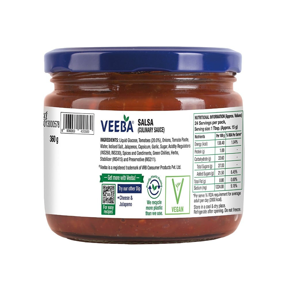 Veeba Salsa Dip : 360 g