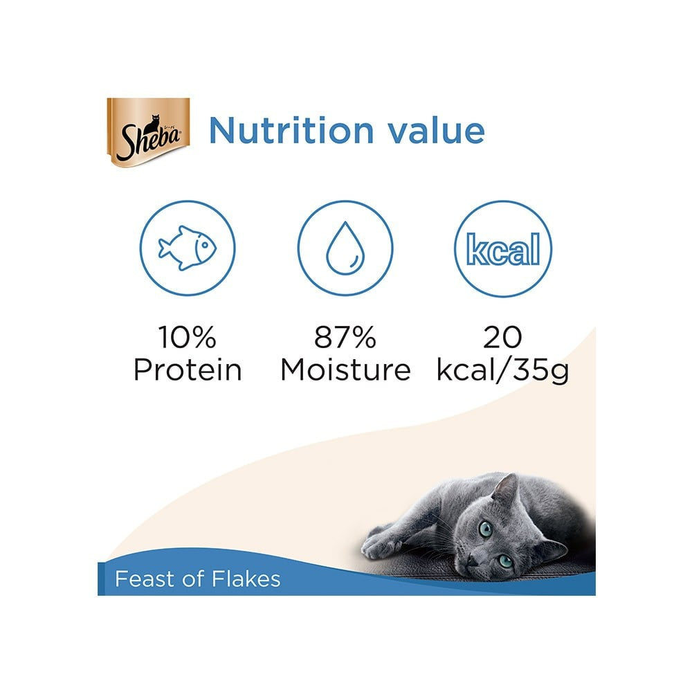 Sheba Rich - Maguro & Bream Wet Cat Food : 12 x 35 g