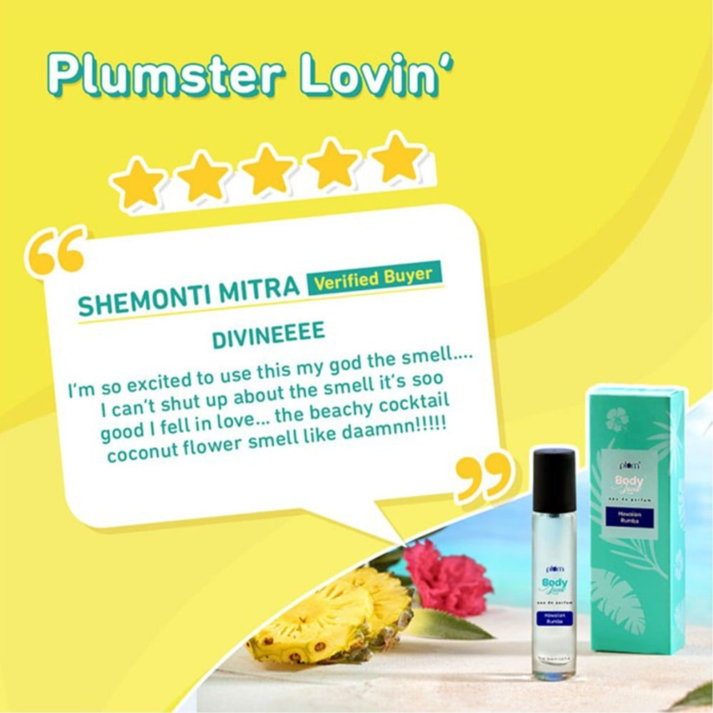 Plum BodyLovin' Hawaiian Rumba Perfume (Beachy & Fresh) : 15 ml