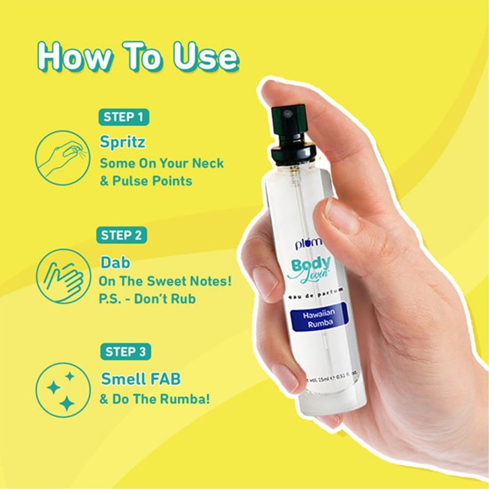 Plum BodyLovin' Hawaiian Rumba Perfume (Beachy & Fresh) : 15 ml