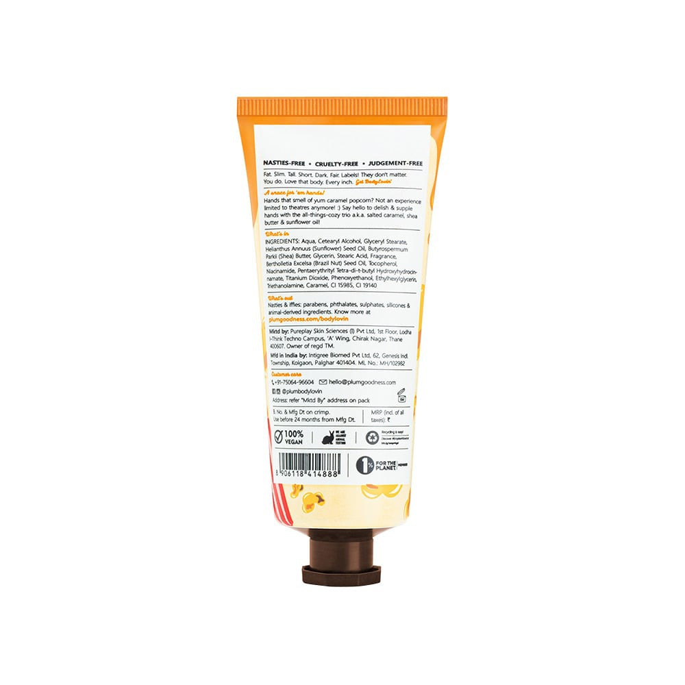 Plum BodyLovin' Caramel Popcorn Hand Cream : 50 g