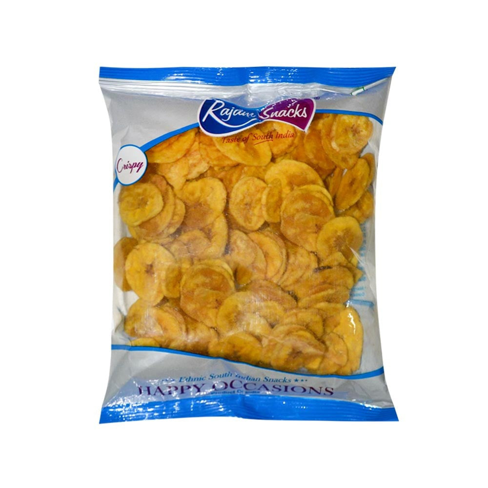 Rajam Snacks Banana Chips - Pack of 2 : 2 x 150 g