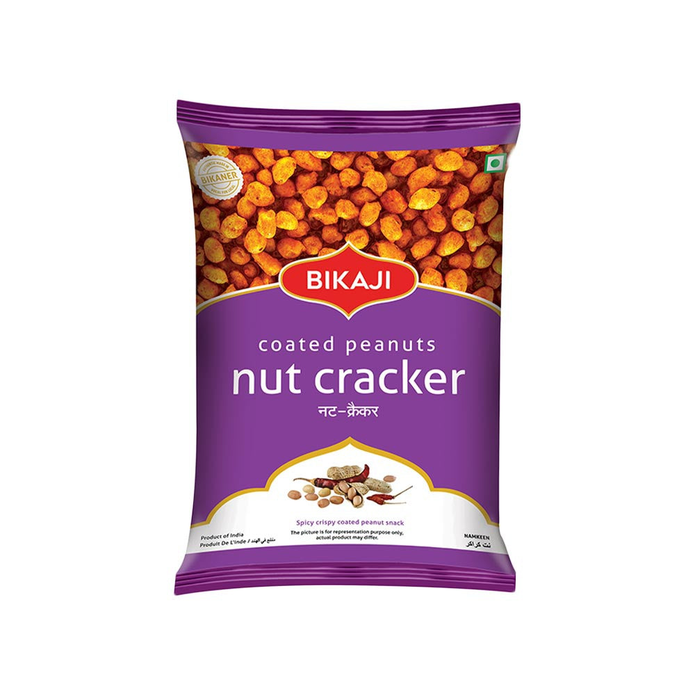 Bikaji Nut Cracker Coated Peanuts - Pack of 2 : 2 x 150 g