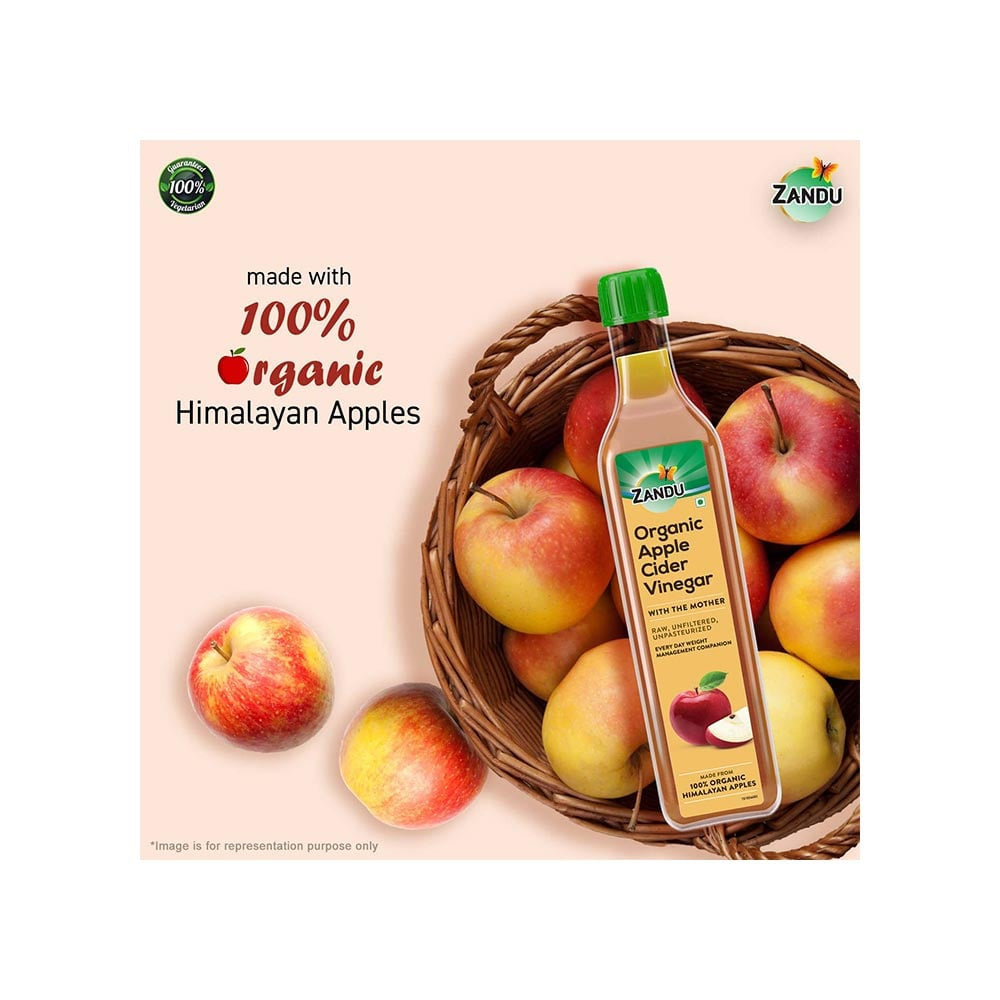 Zandu Organic Apple Cider Vinegar : 500 ml