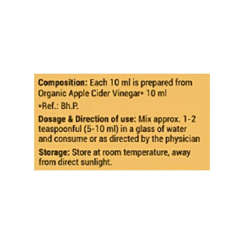 Zandu Organic Apple Cider Vinegar : 500 ml
