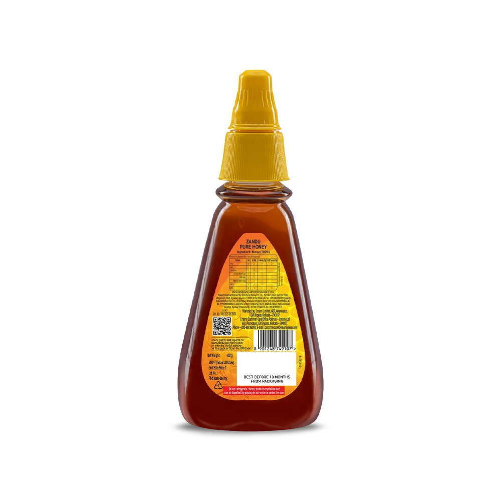Zandu Pure Honey - Buy 1 Get 1 Free : 2 x 400 g
