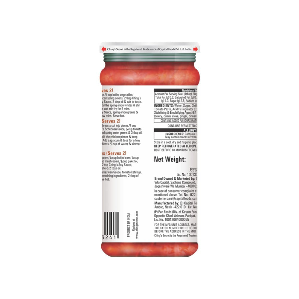 Ching's Secret Schezwan Stir Fry Cooking Sauce - Pack of 2 : 2 x 250 g