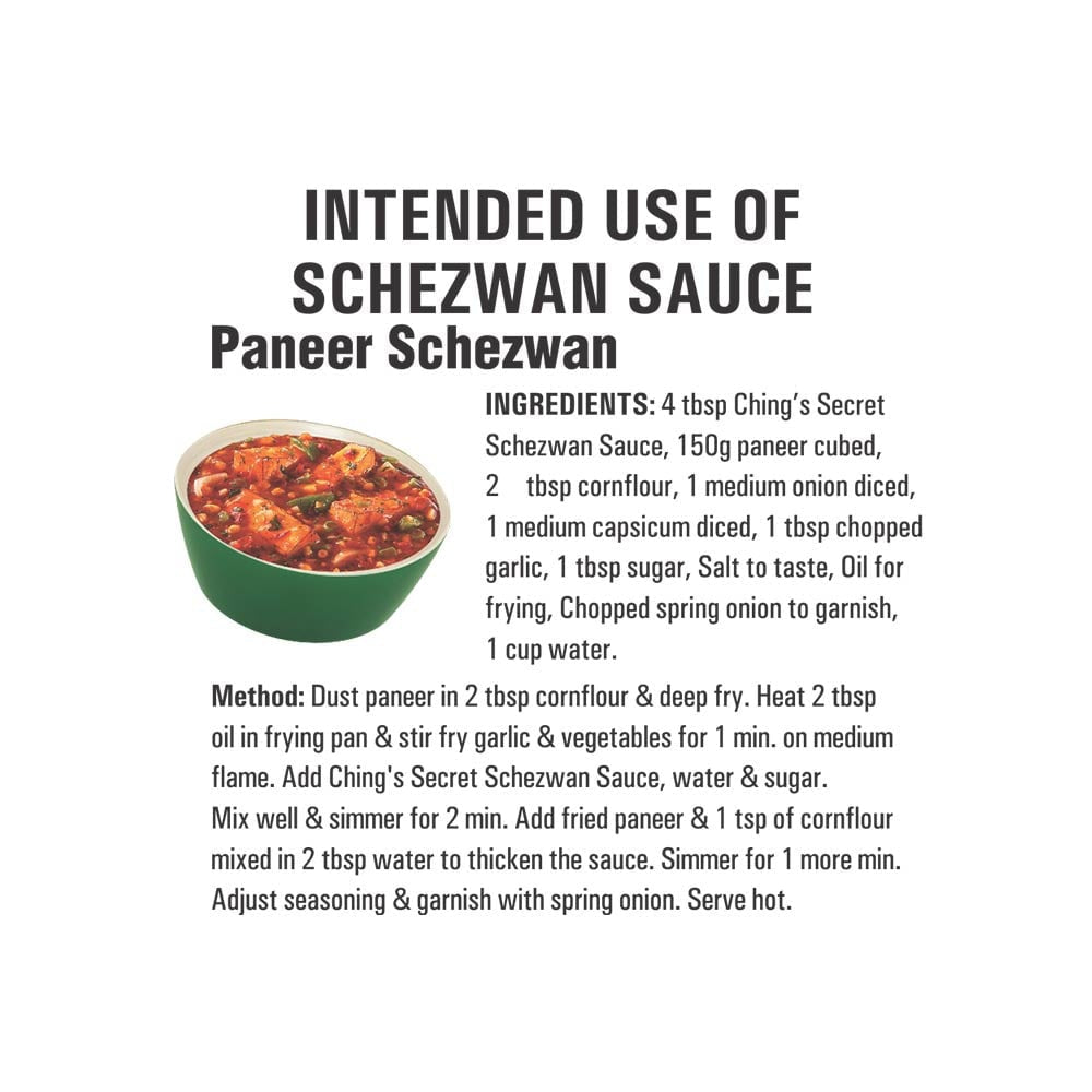 Ching's Secret Schezwan Stir Fry Cooking Sauce - Pack of 2 : 2 x 250 g