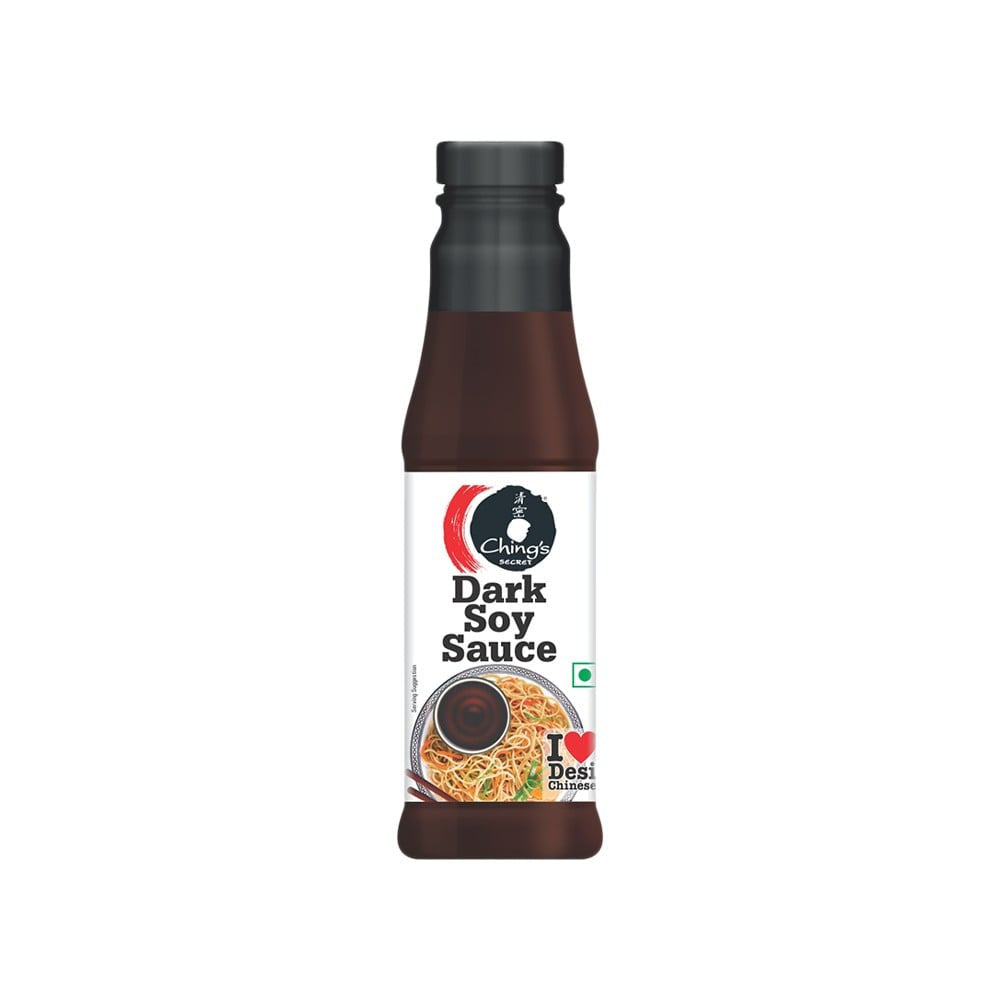Ching's Secret Dark Soy Sauce Rich, Brown and Zesty - Pack of 2 : 2 x 210 g