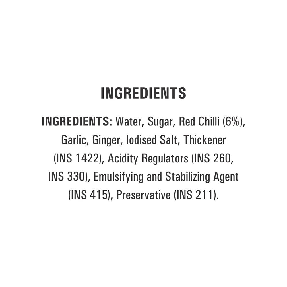 Ching's Secret Red Chilli Sauce, Bold, Fiery & Aromatic - Pack of 2 : 2 x 200 g
