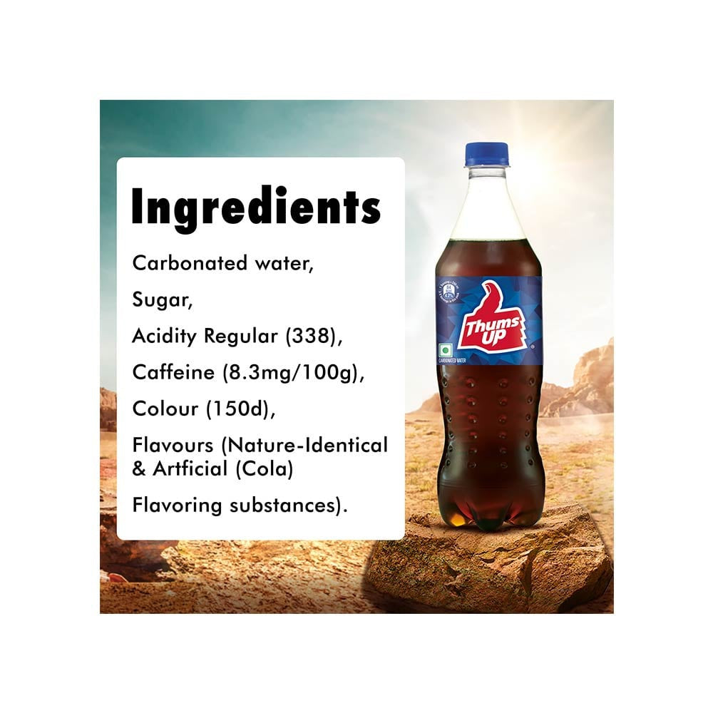 Thums Up Soft Drink (2.25 l) - Pack of 2 : 2 x 2.25 ltr