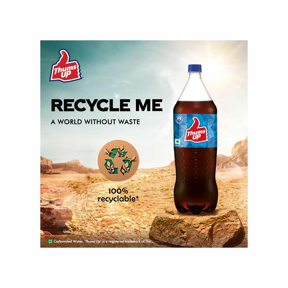 Thums Up Soft Drink (2.25 l) - Pack of 2 : 2 x 2.25 ltr