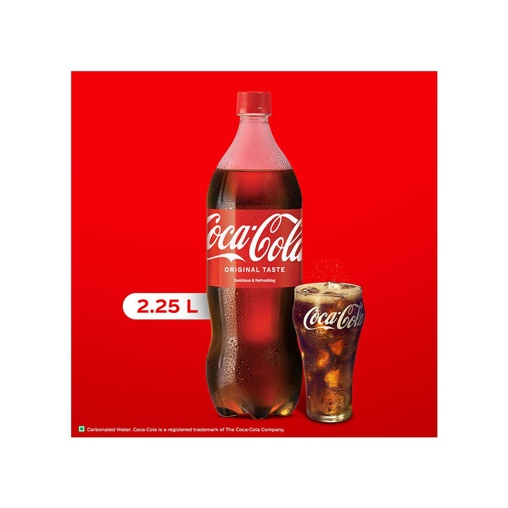 Coca-Cola Soft Drink - Pack of 2 : 2 x 2.25 ltr