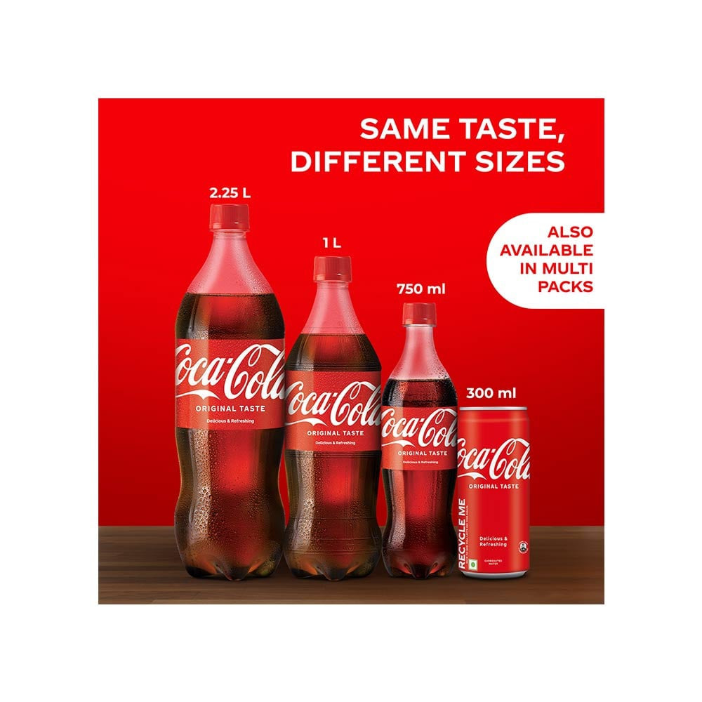Coca-Cola Soft Drink - Pack of 2 : 2 x 2.25 ltr
