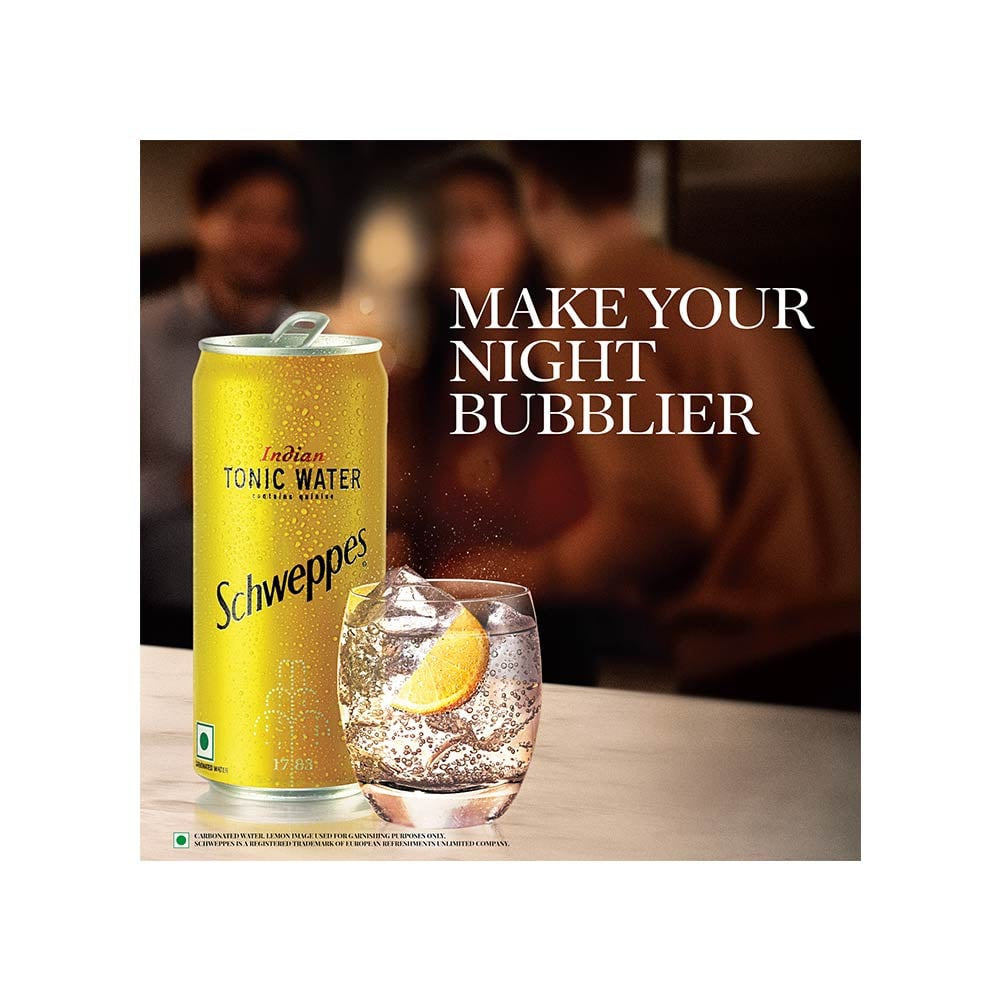Schweppes Indian Tonic Water - Pack of 2 : 2 x 300 ml