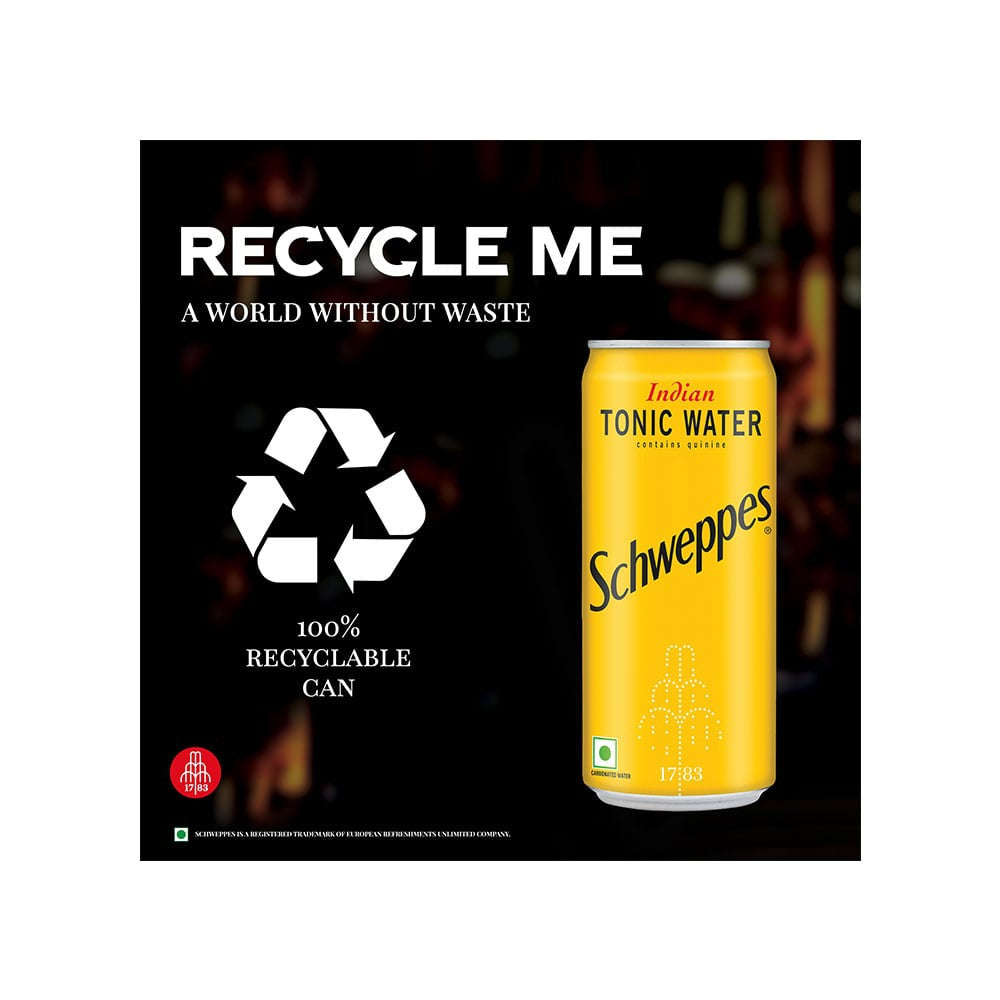 Schweppes Indian Tonic Water - Pack of 2 : 2 x 300 ml