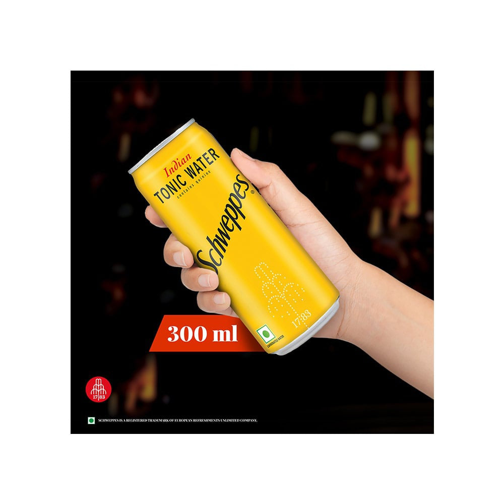 Schweppes Indian Tonic Water - Pack of 2 : 2 x 300 ml